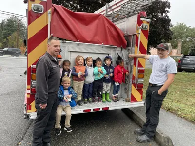 Story time and reading activities at Oak Harbor preschool
