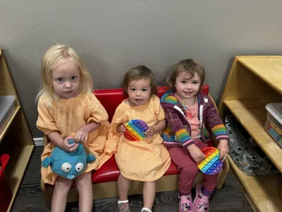 Kids engaged in educational activities at daycare