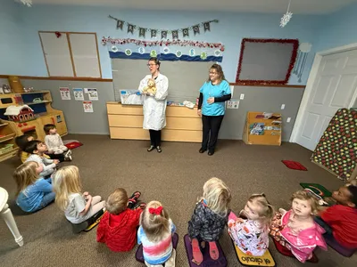 Special visitor presentation at Whidbey Island childcare