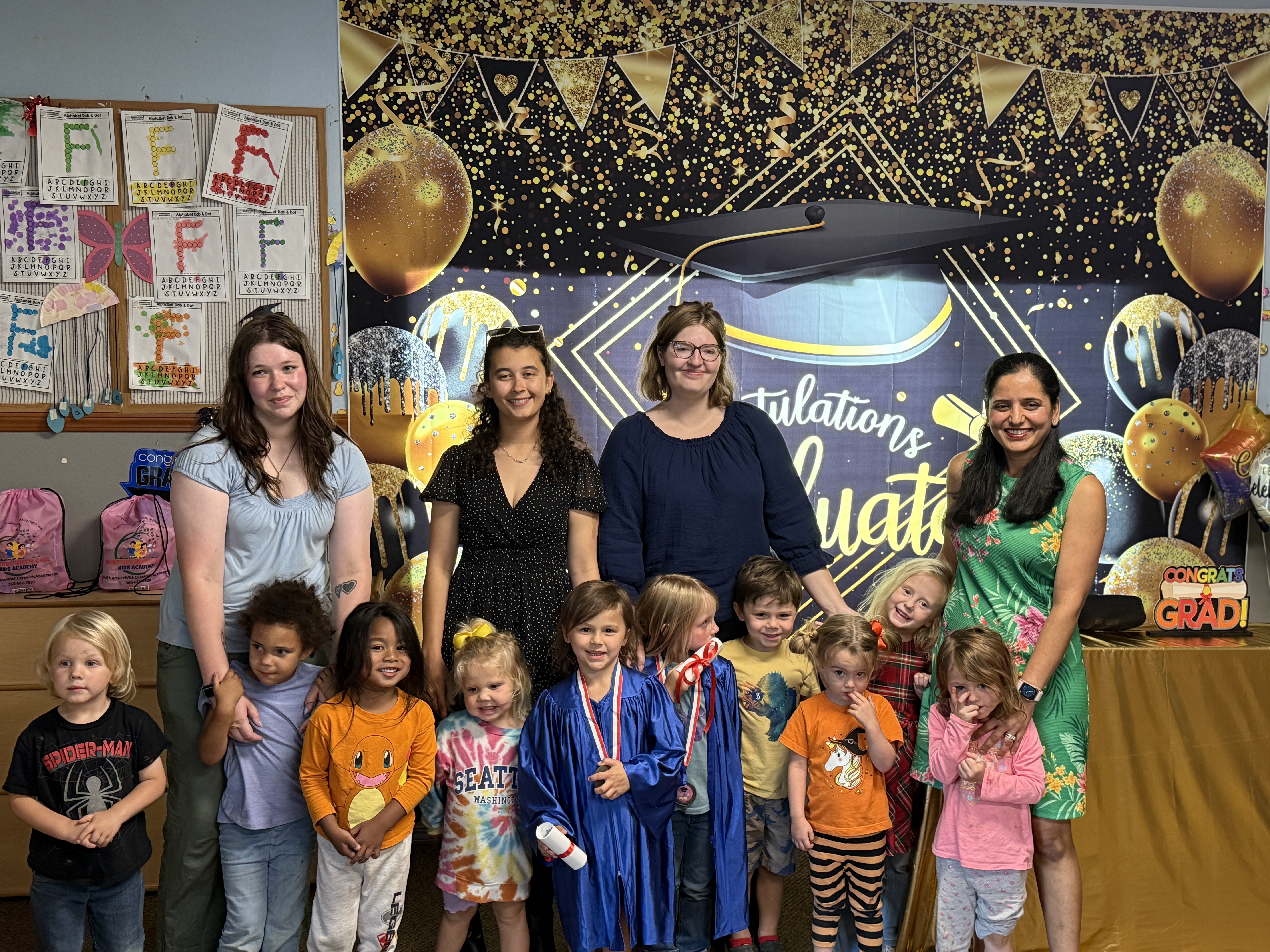 Happy children at Nurture with Care