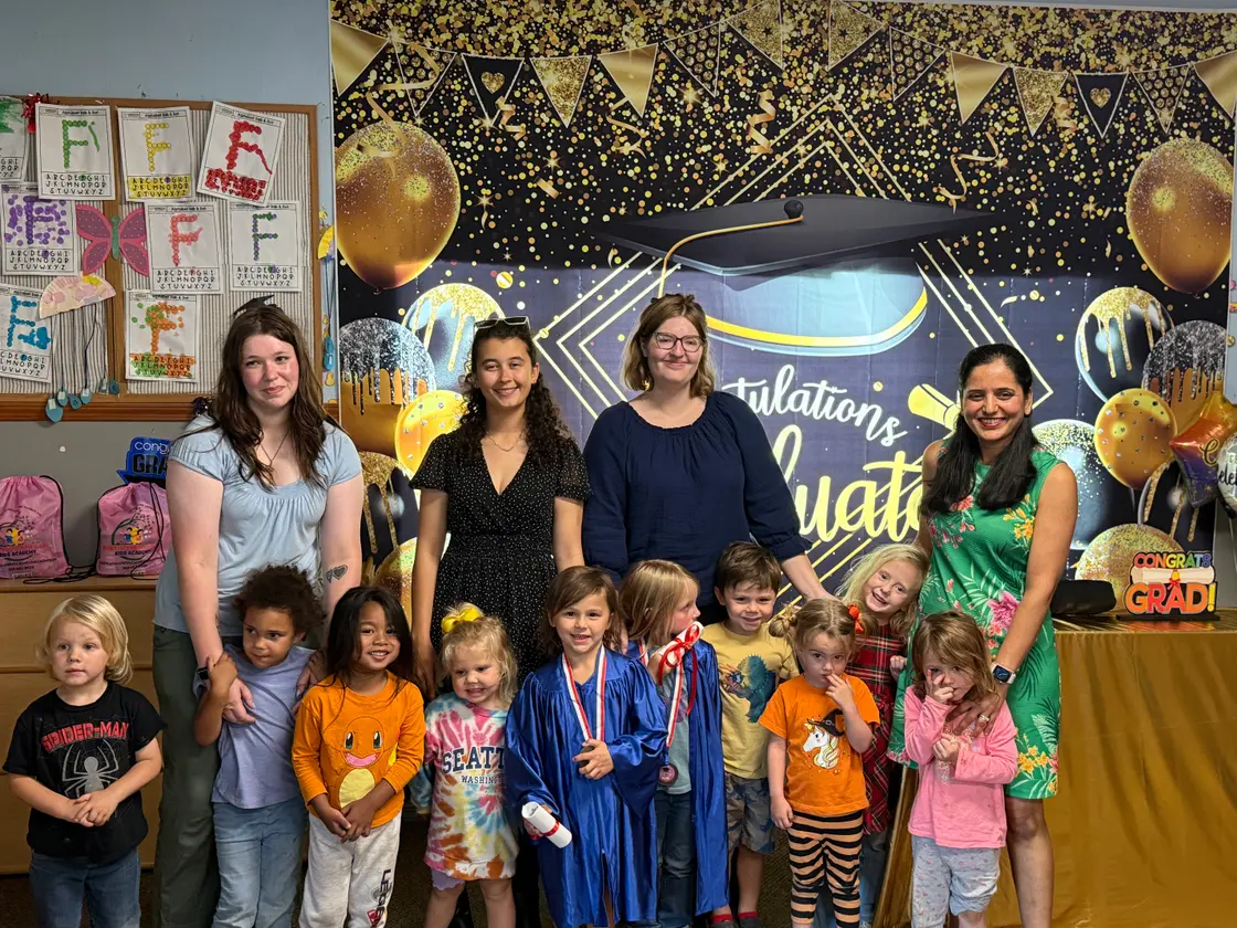 Happy children at Nurture with Care